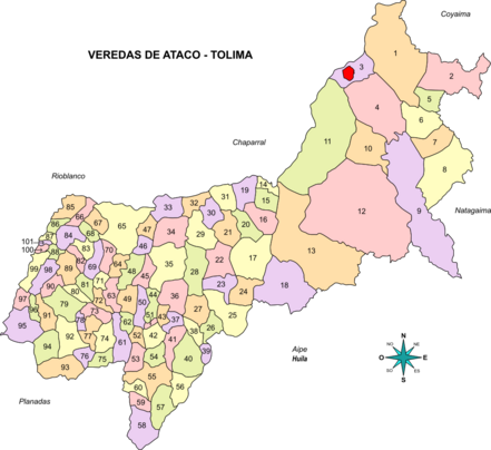 Veredas de Ataco - Tolima (sin nombres).svg