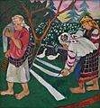 Whitening Canvas (Goncharova, 1908)