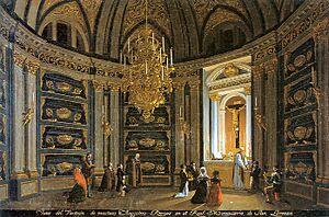 Archivo:12-brambilla-vista-del-panteocc81n-de-nuestros-augustos-reyes-en-el-real-monasterio