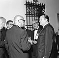 1969. Marzo, 25. Cena de gala en La Casona en honor del presidente saliente Raúl Leoni, su esposa Menca y su Gabinete (3)