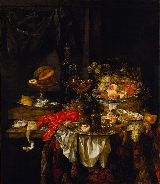 Abraham van Beyeren - Banquet Still Life - Google Art Project