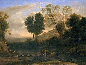 Archivo:Amanecer, 1646–47, Claude Lorrain