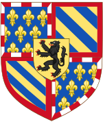 Archivo:Arms of the Duke of Burgundy (1404-1430)