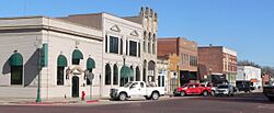 Aurora, Nebraska W side 12 St from L St.JPG