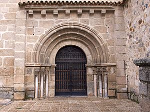 Archivo:Basílica de Santa Eulalia. Portada