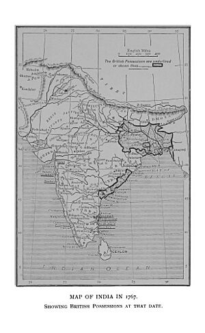 Archivo:British Possessions in India 1767