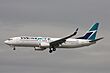 C-GJWS B737-8CTW WestJet YVR 16MAY09 (3538139122).jpg