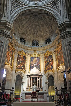 Archivo:Capilla principal de la Catedral de Guadix IMG 0996