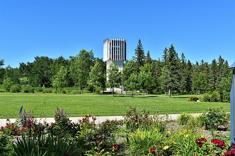 Carillon bell tower