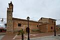 Castillejo de Iniesta, Iglesia parroquial, fachada principal