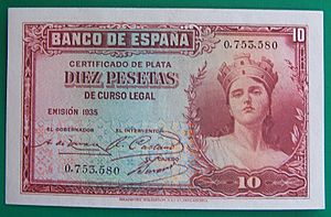 Archivo:Certificado de plata 10 pesetas - anverso