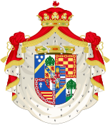 Coat of Arms of Francisco, 2nd Lord of Meirás, 11th Marquis of Villaverde and Spanish Grandee.svg