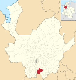 Abejorral ubicada en Antioquia