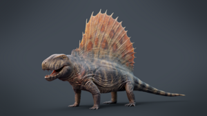 Archivo:Dimetrodon grandis 3D Model Reconstruction