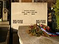 Emil Hacha grave Vinohrady Cemetery Prague