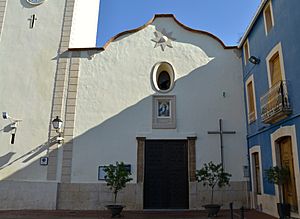 Archivo:Façana de l'església de la Puríssima Concepció de Parcent