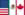 De izquierda a derecha las banderas de Estados Unidos, México y Canadá