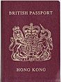 Hong Kong British Passport