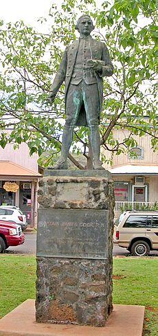 Archivo:James Cook, Waimea Kauai