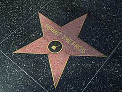 Archivo:Kermit the frog hollywood walk of fame