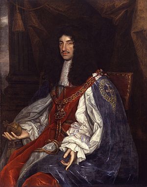 Archivo:King Charles II by John Michael Wright or studio