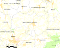 Map commune FR insee code 53211