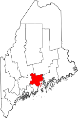 Map of Maine highlighting Waldo County.svg