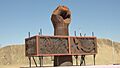 Monumento a los trabajadores en DIego de Almagro