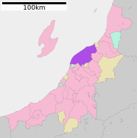 Niigata in Niigata Prefecture Ja.svg