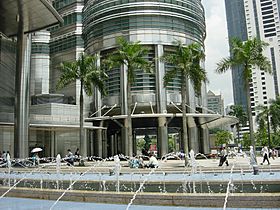 One of Petronas towers entrances