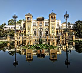 Archivo:Pabellon Mudéjar in Seville