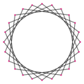 Regular star polygon 24-5