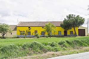 Archivo:Santiuste de San Juan Bautista-casa amarilla-DavidDaguerro