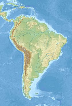 Glaciar Final del Trineo ubicada en América del Sur