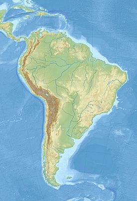Lago ParimaoManoa ubicada en América del Sur