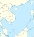 South China Sea location map