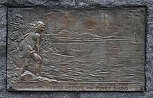 Tilikum Place Chief Seattle statue - Kitsap 02.jpg