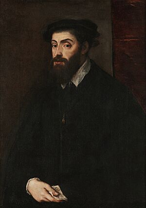 Archivo:Titian – Portrait of Charles V – Google Art Project