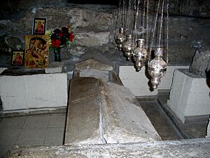 Archivo:Tomb in St Lazarus Church in Larnaca, Cyprus