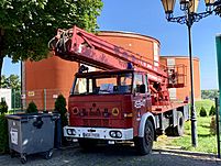 Archivo:Truck of Voluntary Fire Service in Warka, Poland