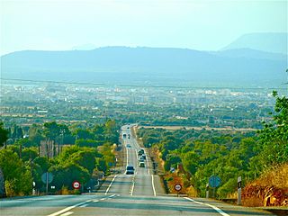 Vista de Campos desde la Carretera de Santanyí.JPG