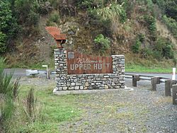 Welcome to Upper Hutt sign at Te Marua.JPG