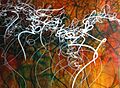 Asemic graffiti