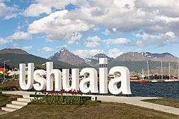 Archivo:Cartel de Ushuaia