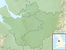 Península de Wirral ubicada en Cheshire