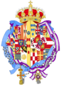 Coat of arms of Princess Alicia of Bourbon-Parma (1964-2017)