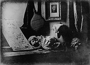 Archivo:Daguerreotype Daguerre Atelier 1837