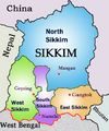 Districts of Sikkim