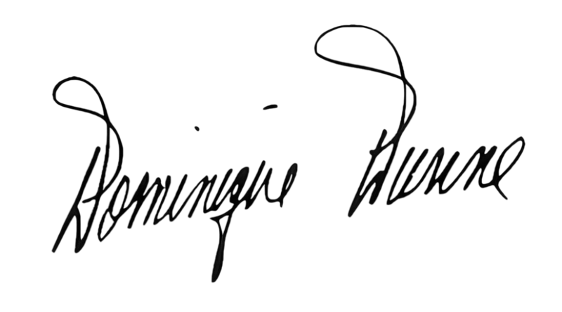 Dominique Dunne's signature
