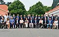 El presidente Mauricio Macri junto con los gobernadores de las provincias argentinas